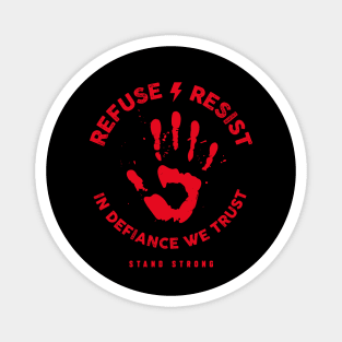 Refuse/Resist Magnet